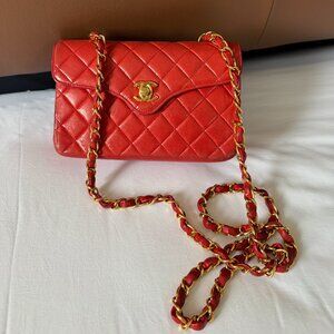 Chanel Timeless/Classique leather mini crossbody bag